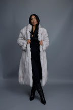 Women's Sandra Fox Coat [Natural White]