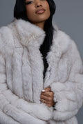 Women's Sandra Fox Coat [Natural White]