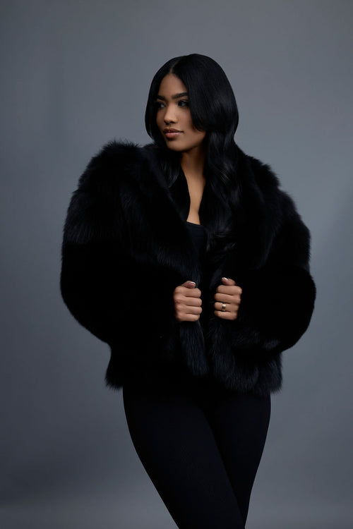 Women's Luna Fox Jacket [Black]