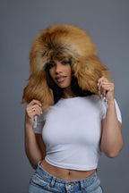 Women's Maria Fox Russian Hat [Golden Island]