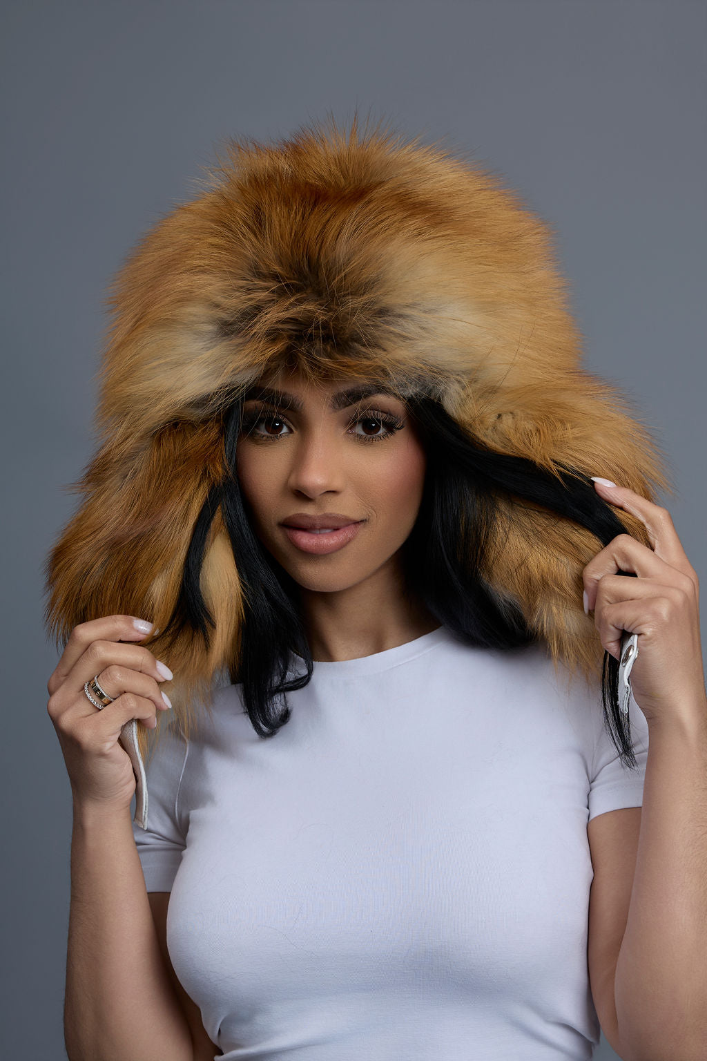 Women's Maria Fox Russian Hat [Golden Island]