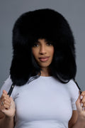 Women's Maria Fox Russian Hat [Black]