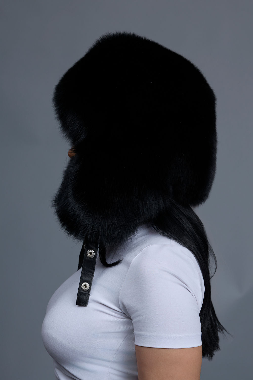 Women's Maria Fox Russian Hat [Black]