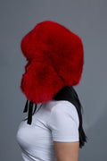 Women's Maria Fox Russian Hat [Red]