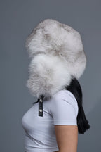 Women's Maria Fox Russian Hat [Natural White]