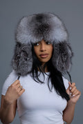 Women's Maria Fox Russian Hat [Silver]