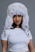 Women's Maria Fox Russian Hat [White]