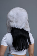 Women's Maria Fox Russian Hat [White]