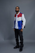 Men's Kyle Multi Color Leather Jacket
