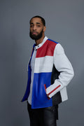 Men's Kyle Multi Color Leather Jacket