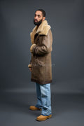 Men's Rome Sheepskin Shearling Coat [Green]