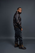 Men’s Classic Baseball Leather Jacket