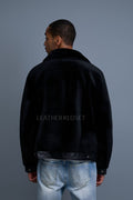 Men's Shepherd 2.0 Mouton Shearling Jacket [Black]