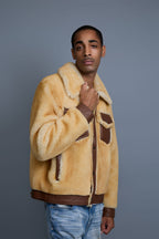 Men's Shepherd 2.0 Mouton Shearling Jacket [Whiskey]