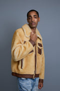 Men's Shepherd 2.0 Mouton Shearling Jacket [Whiskey]