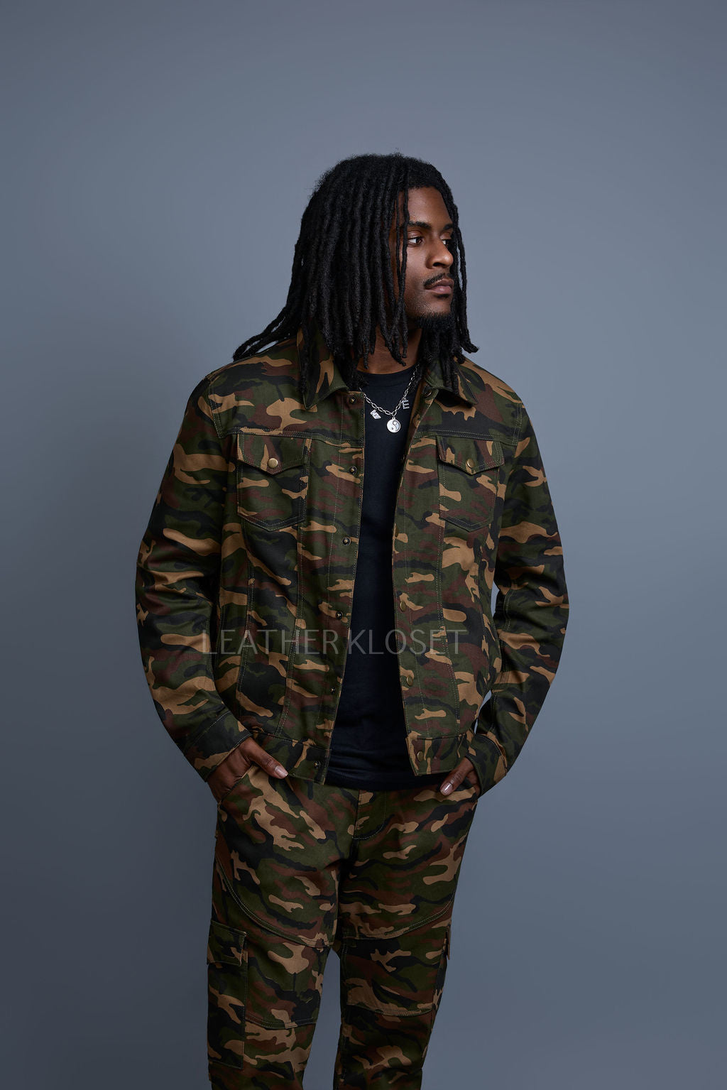 Men's Better Days Jacket And Pant Set [Camo]