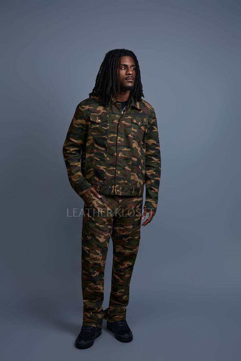 Men's Better Days Jacket And Pant Set [Camo]