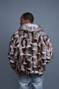 Men's Hudson Fox Fur Bomber Jacket [Natural]