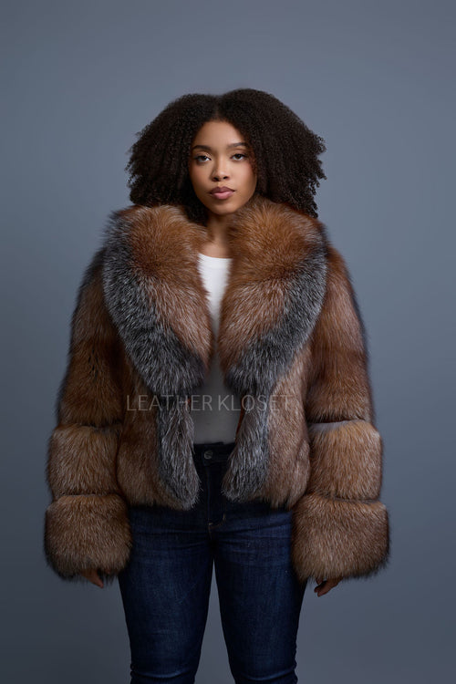 Women's Soleil Fox Bomber [Rust Fox]