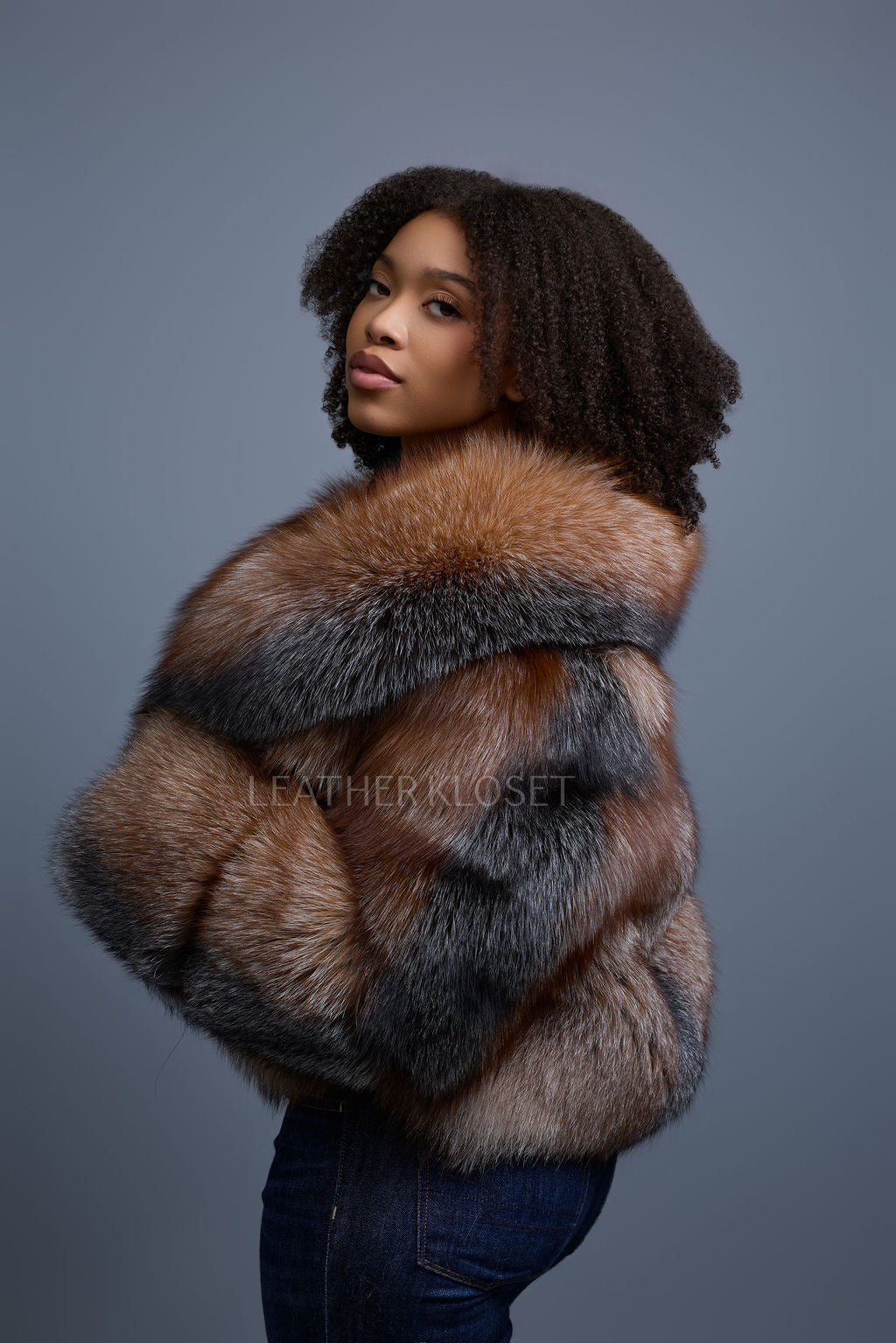 Women's Soleil Fox Bomber [Rust Fox]