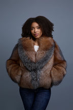 Women's Soleil Fox Bomber [Rust Fox]
