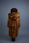 Women's Linda Fox Trench Coat [Red Fox]