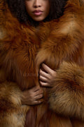 Women's Linda Fox Trench Coat [Red Fox]
