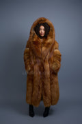Women's Linda Fox Trench Coat [Red Fox]