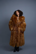Women's Linda Fox Trench Coat [Red Fox]
