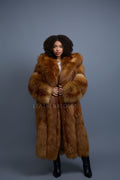 Women's Linda Fox Trench Coat [Red Fox]