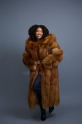 Women's Linda Fox Trench Coat [Red Fox]