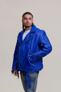 Men's Trey Biker Jacket [Royal Blue]