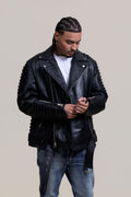 Men's Trey Biker Jacket [Black]