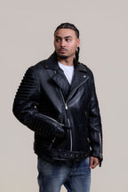 Men's Trey Biker Jacket [Black]