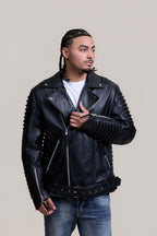Men's Trey Biker Jacket [Black]