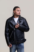 Men's Trey Biker Jacket [Black]