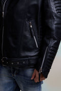 Men's Trey Biker Jacket [Black]