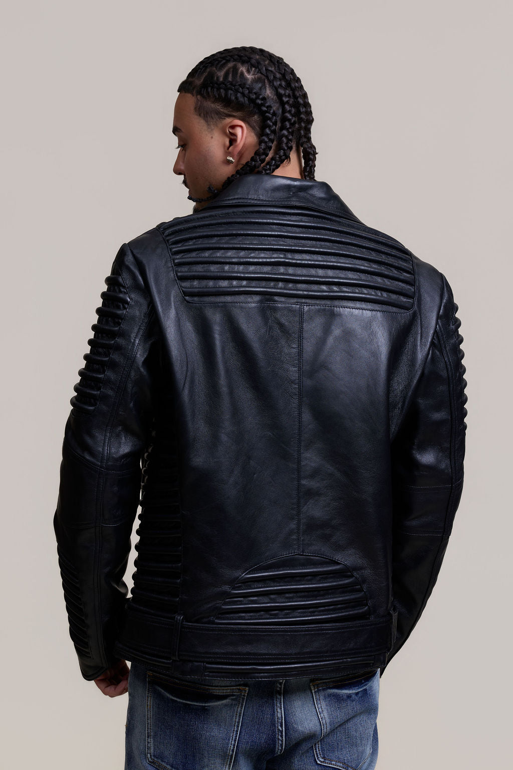 Men's Trey Biker Jacket [Black]