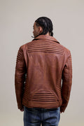 Men's Trey Biker Jacket [Caramel Crunch]