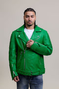 Men's Trey Biker Jacket [Green]