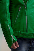 Men's Trey Biker Jacket [Green]