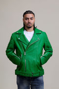 Men's Trey Biker Jacket [Green]