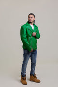Men's Trey Biker Jacket [Green]