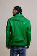 Men's Trey Biker Jacket [Green]
