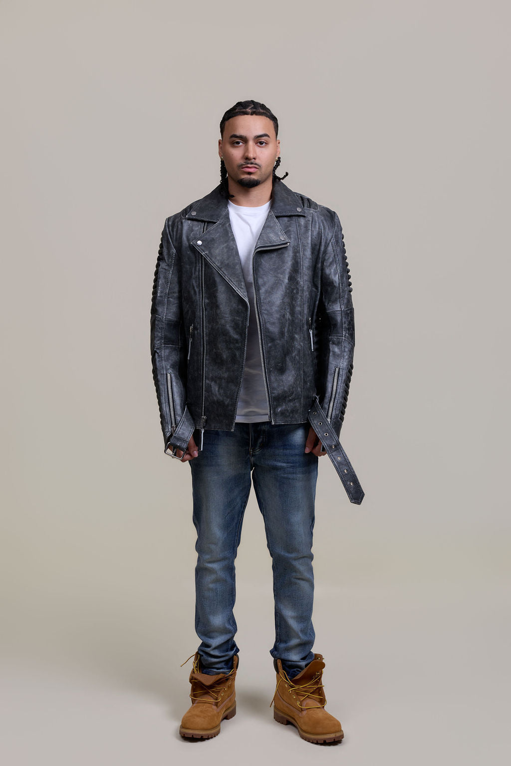 Men's Trey Biker Jacket [Space Gray]