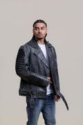 Men's Trey Biker Jacket [Space Gray]