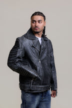 Men's Trey Biker Jacket [Space Gray]