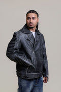 Men's Trey Biker Jacket [Space Gray]