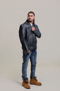 Men's Trey Biker Jacket [Space Gray]