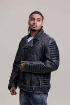 Men's Trey Biker Jacket [Space Gray]